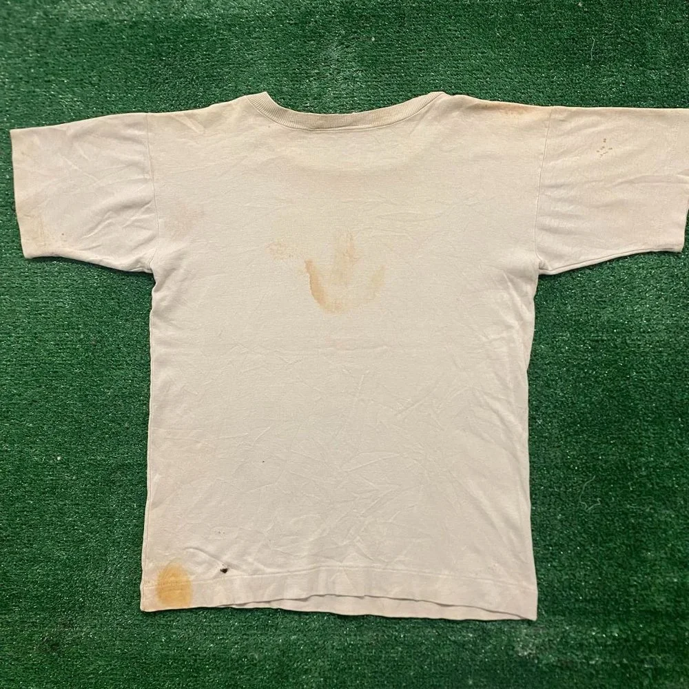 Vintage 80s Funny Comic Quote Humor Slogan Single Stitch Tee - Picture 7 of 7